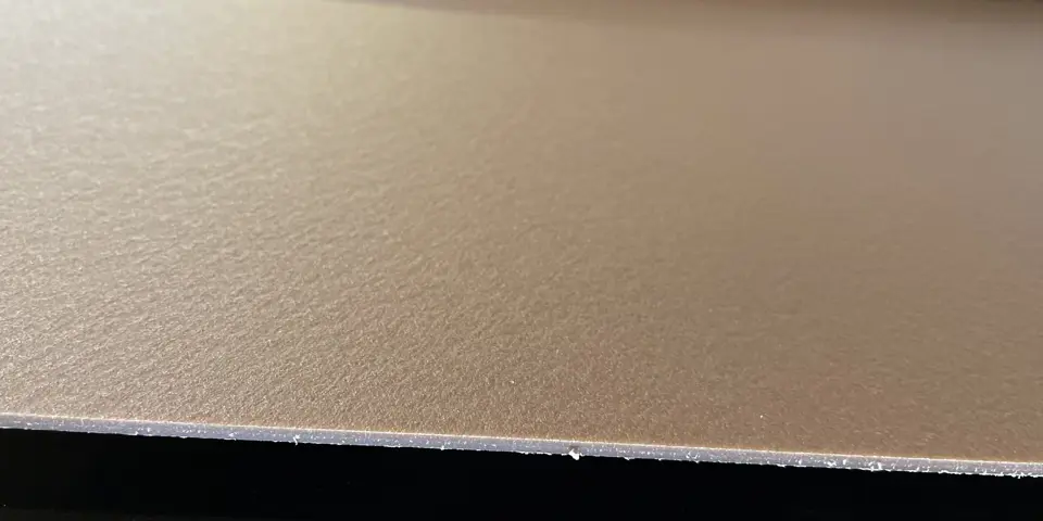 Bio based road sign material